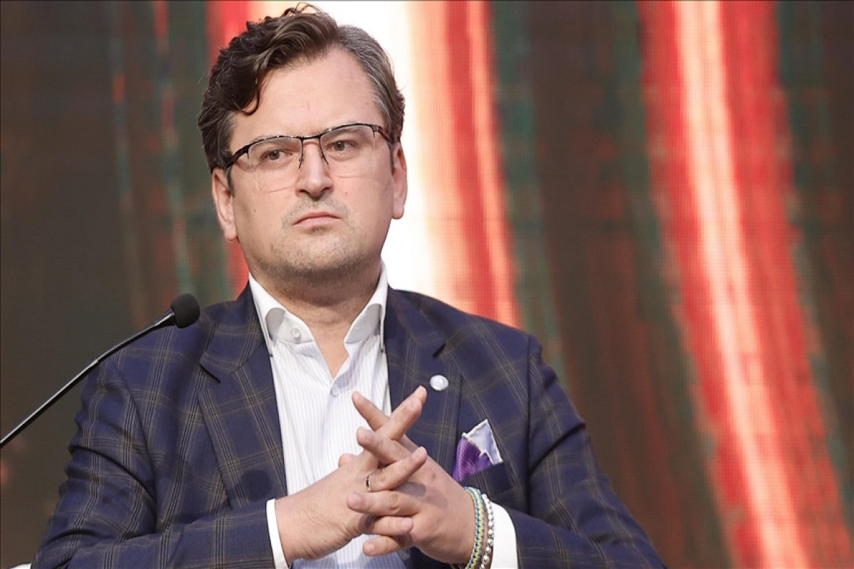 Ukrainian foreign minister Dmytro Kuleba