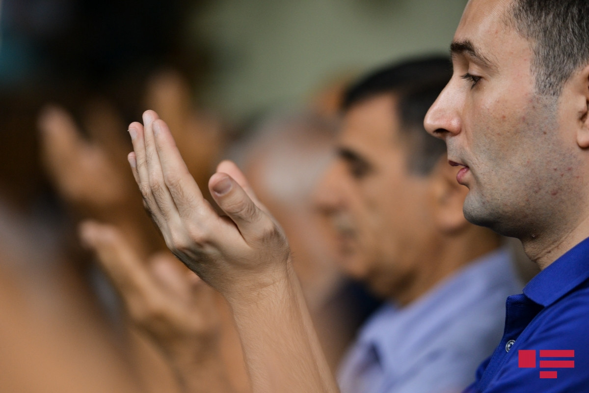 Prayers in mosque