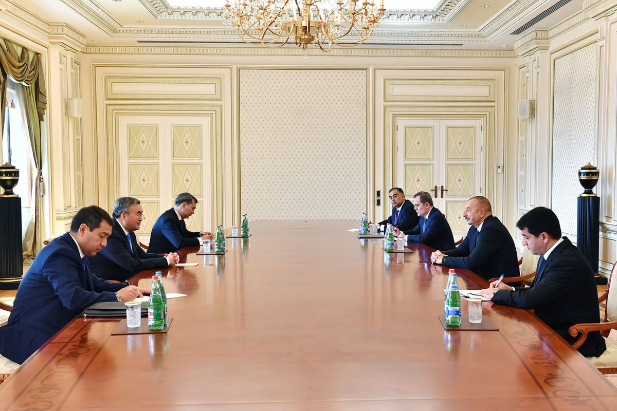 President Ilham Aliyev received Kazakh deputy prime minister-UPDATED 