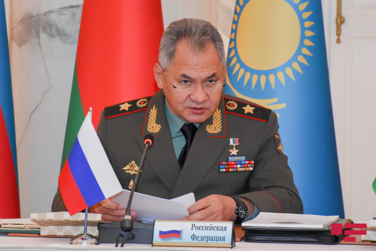 Russian Defence Minister Sergey Shoigu