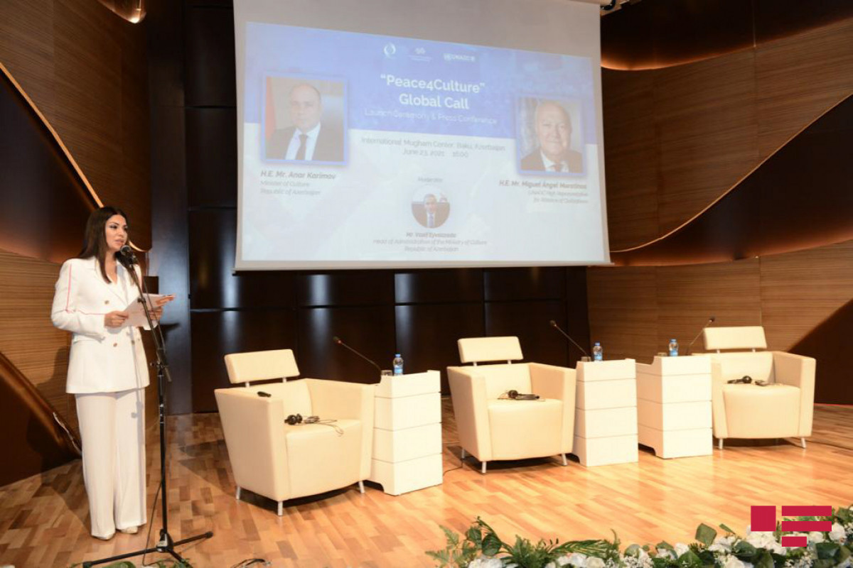 Presentation of "Peace for culture" global campaign held-PHOTO 