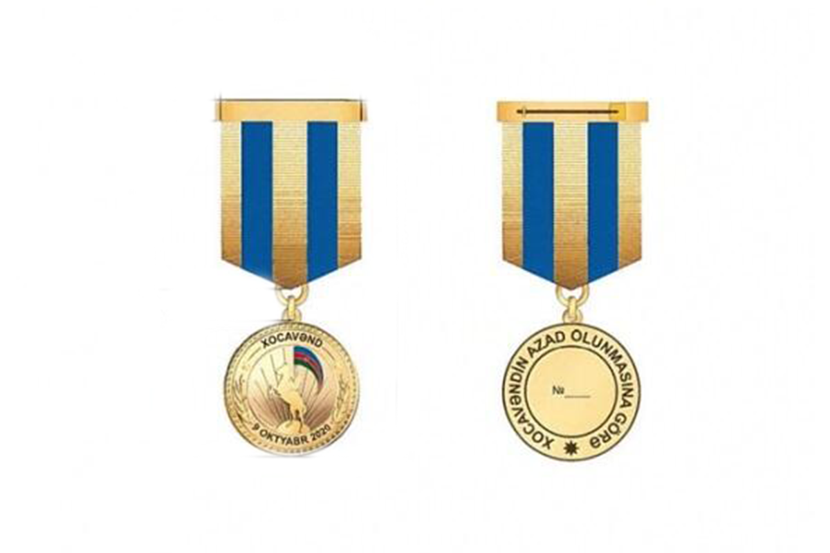 Servicemen of Armed Forces awarded the medal "For the release of Khojavend"
