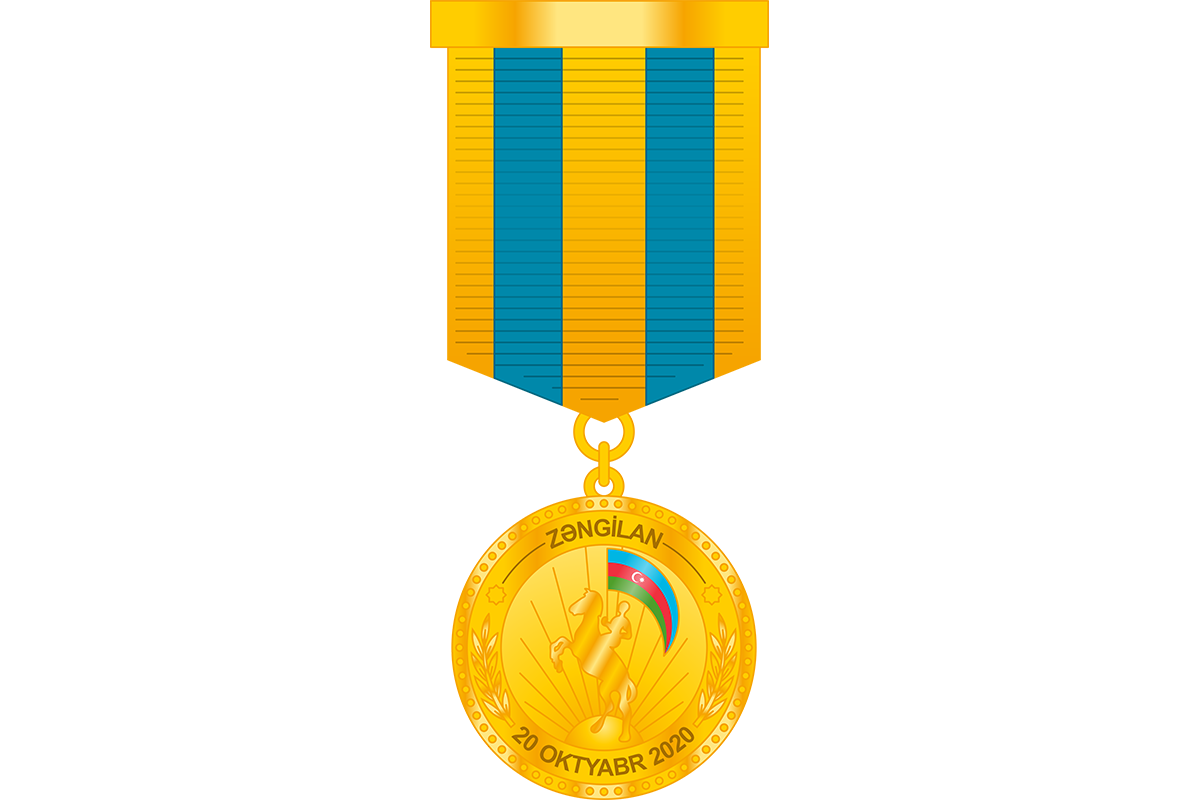 Servicemen of Armed Forces awarded the medal "For the release of Zangilan"