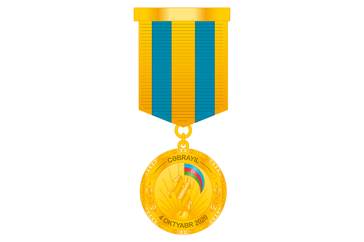Servicemen of Armed Forces awarded the medal "For the release of Jabrayil"