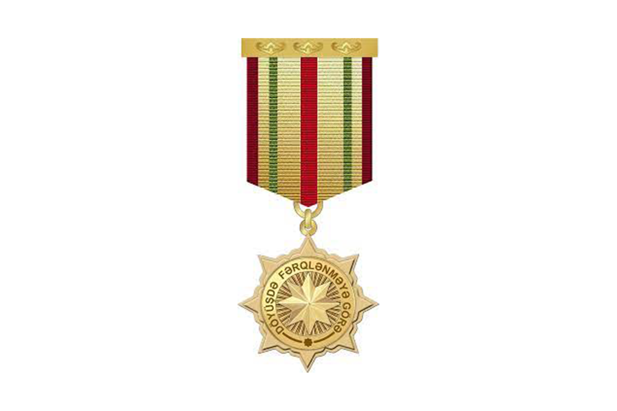 A group of servicemen was awarded the Distinguished Service Medal