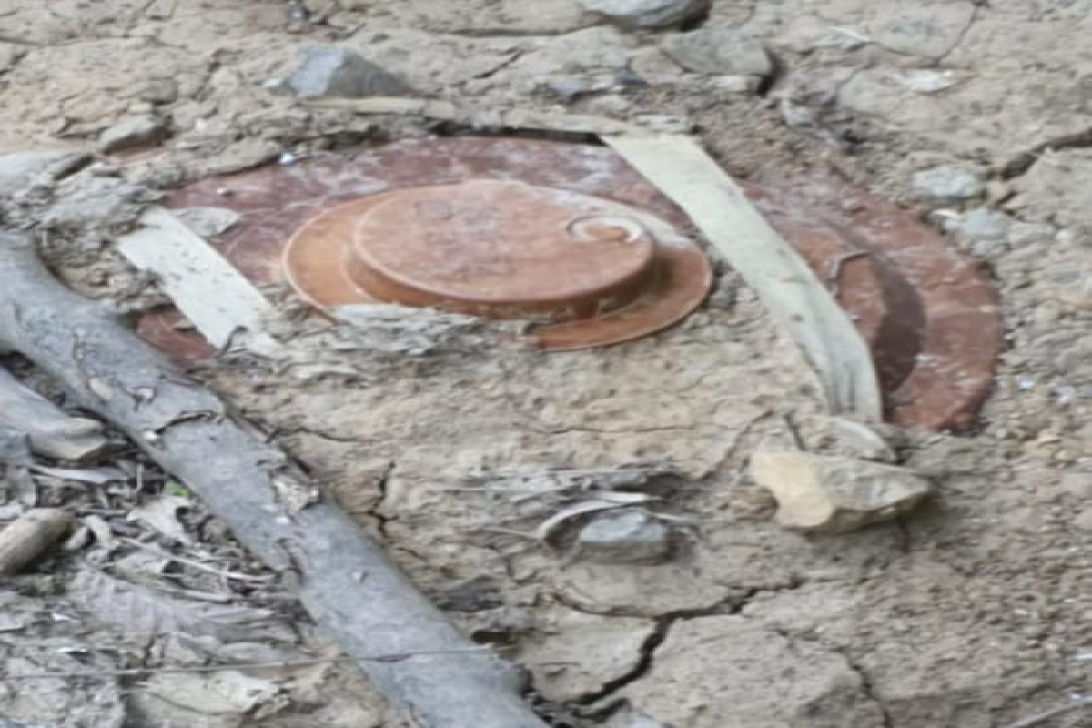 Mines, planted on roads, detected in Khojavend-PHOTO 