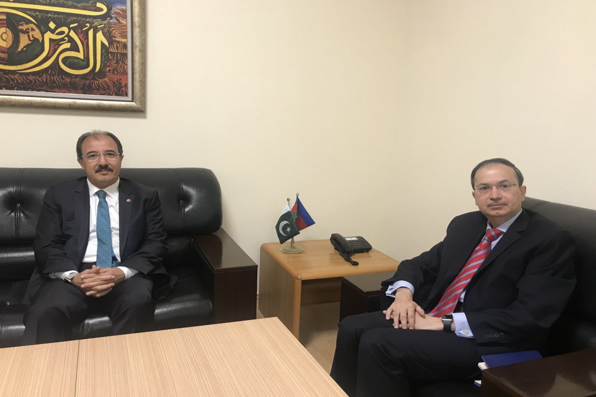 Ambassadors of Turkey and Pakistan to Azerbaijan meet