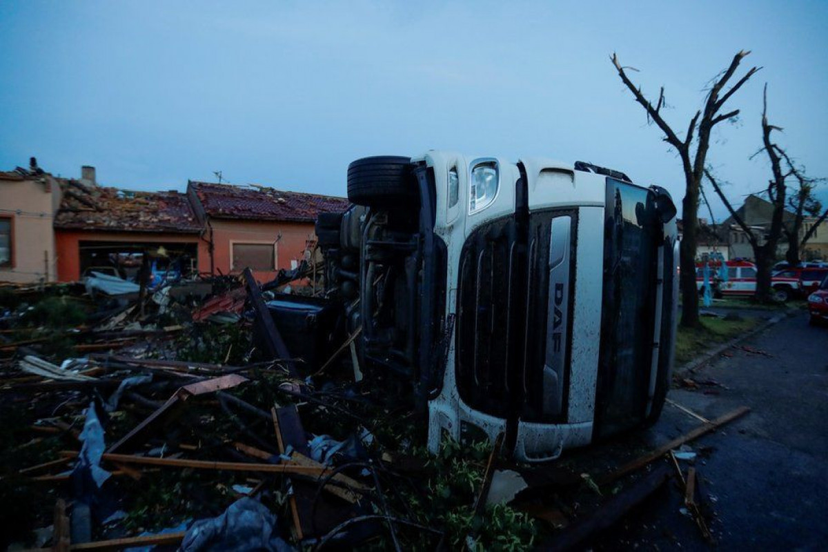Deadly tornado wreaks havoc in Czech villages