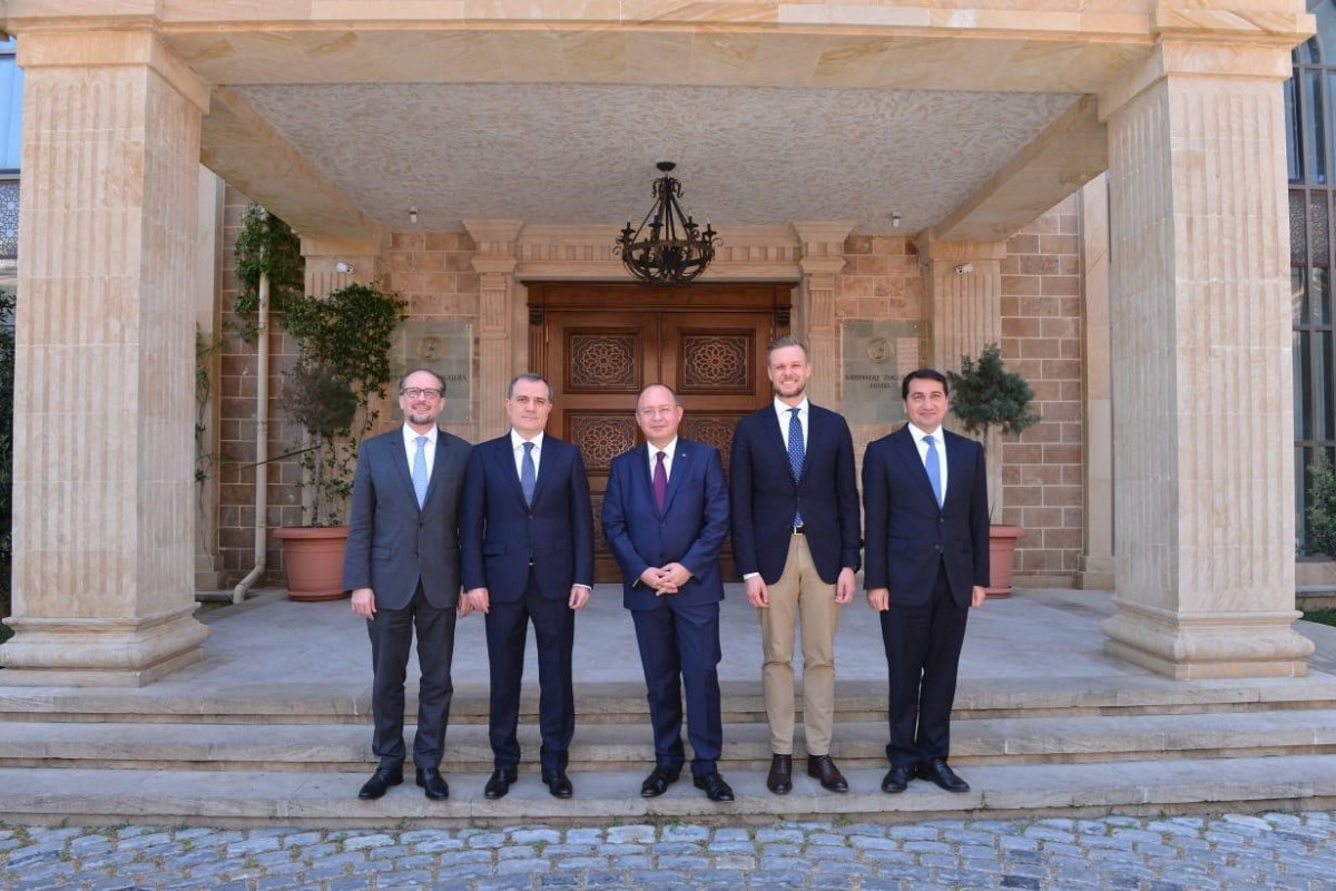 Assistant to Azerbaijani President and FM meet with Foreign Ministers of Lithuania, Austria and Romania-UPDATED 