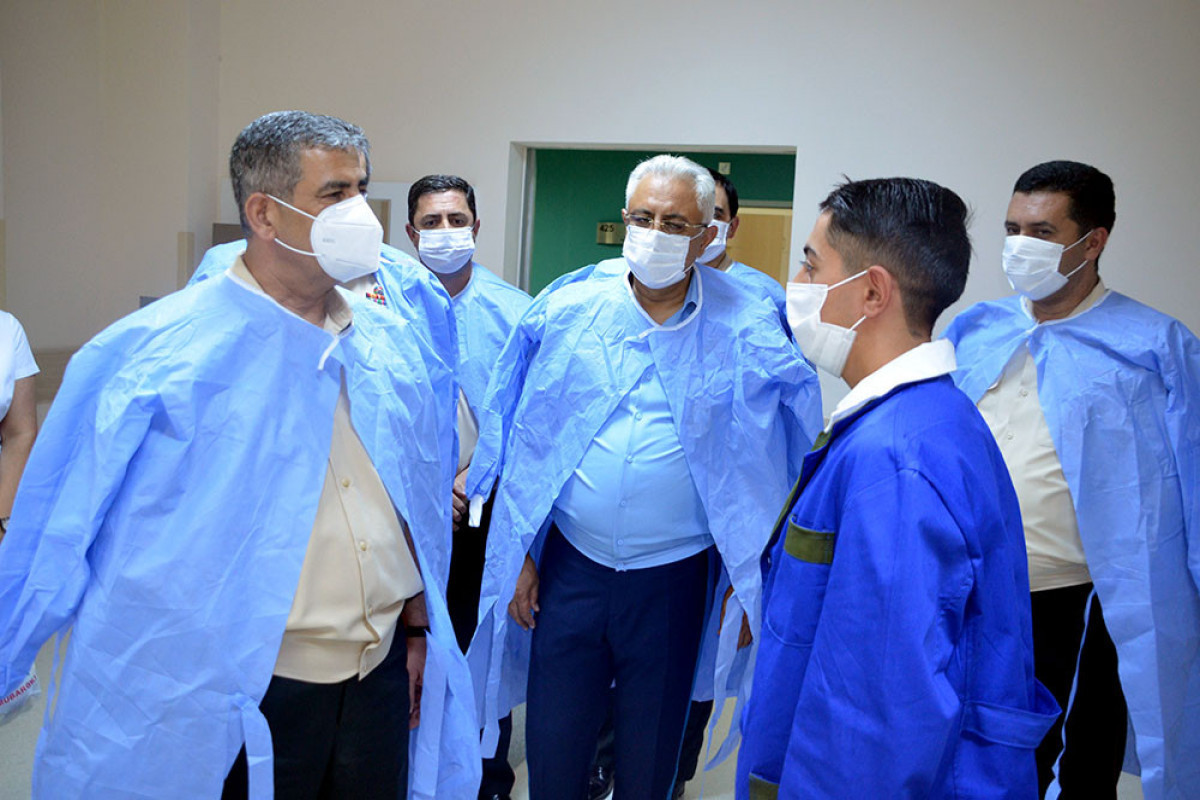 Defense Minister visited the military hospital on the occasion of Armed Forces Day-VIDEO 