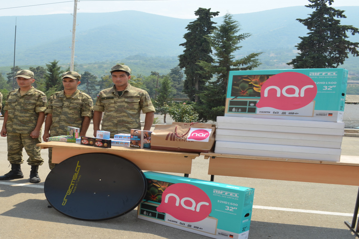 Nar celebrated Day of Armed Forces with soldiers in liberated territories 
