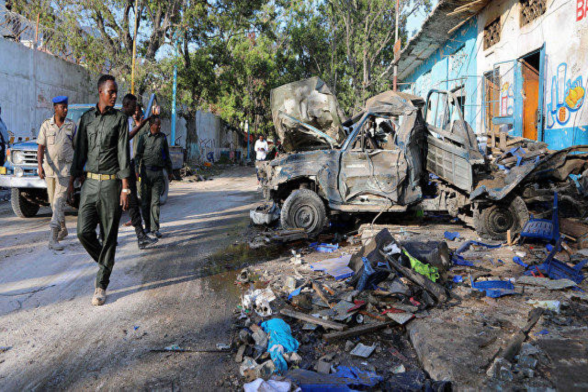 Suicide car bombing kills seven in central Somalia