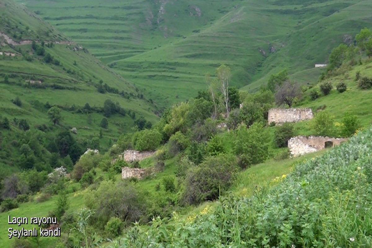Azerbaijani MoD releases video footage of the Sheylanli village of the Lachin region-VIDEO 