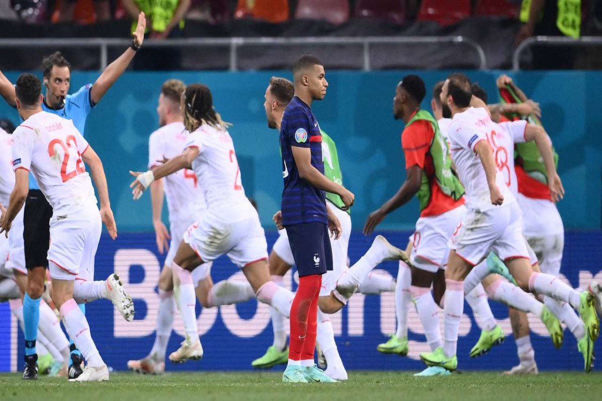 Kylian Mbappe issues apology after penalty miss cost France Euro 2020 progression