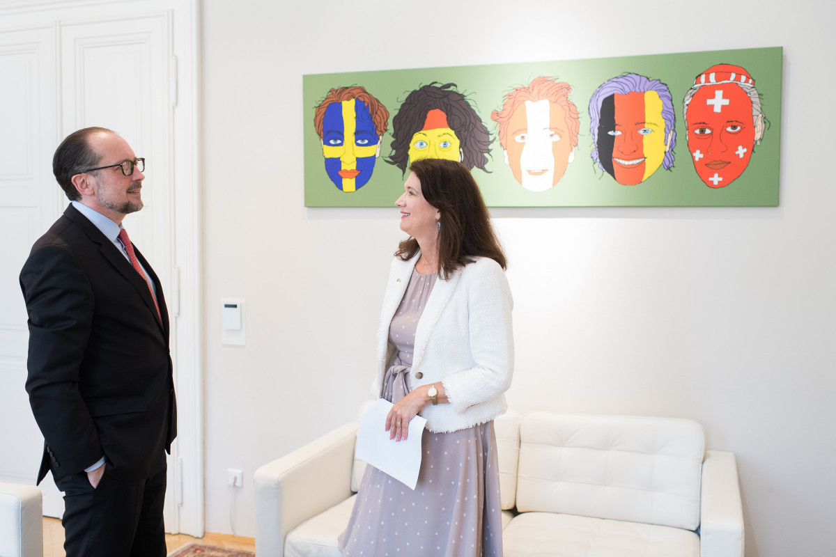 Alexander Schallenberg,Ann Linde
