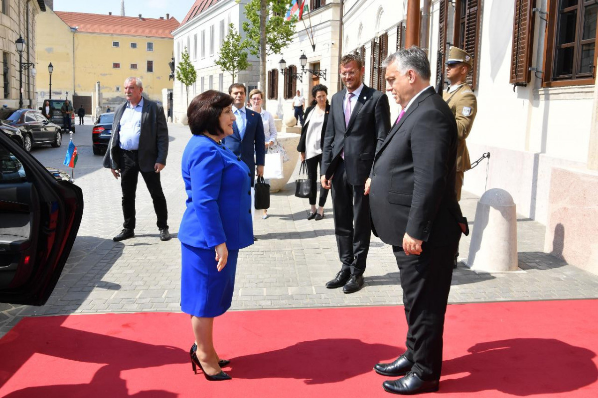 Chair of Milli Majlis met with Hungarian Prime Minister Victor Orban