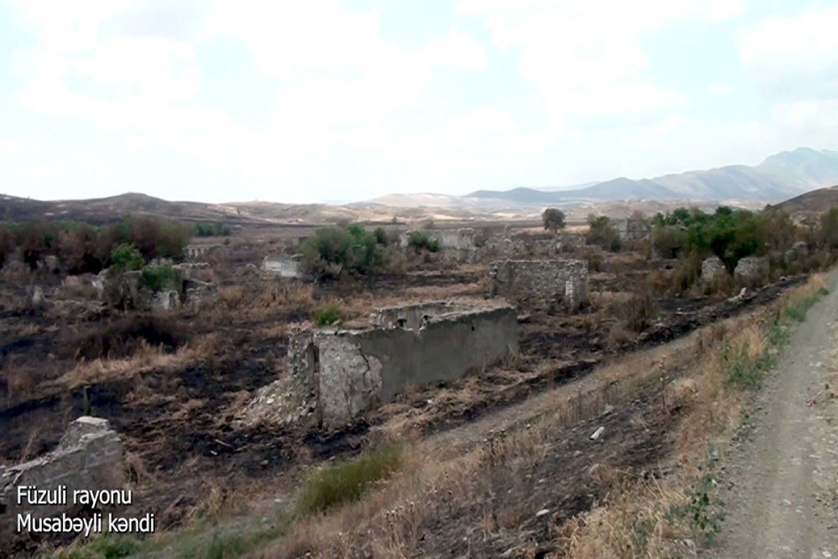 Azerbaijani MoD releases video footage of the Musabayli village of the Fuzuli region-VIDEO 