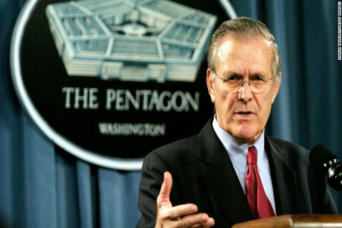 Donald Rumsfeld, former secretary of defense, dies at 88