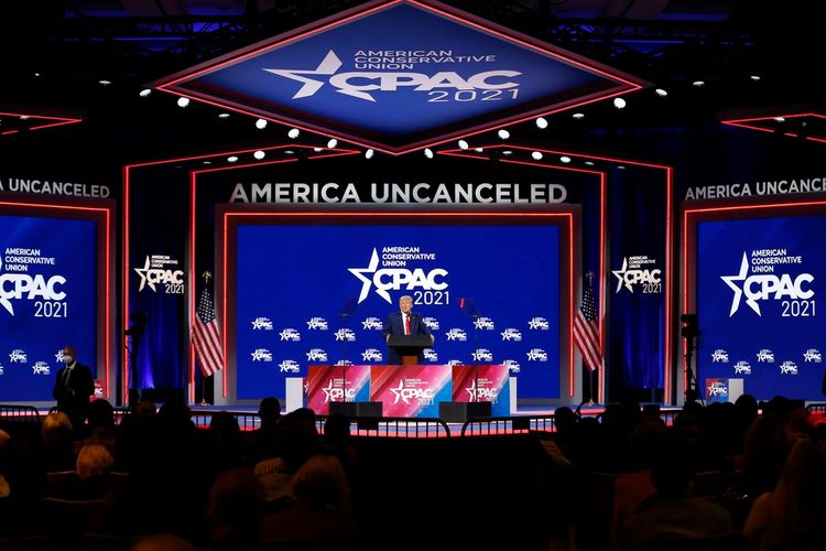 Trump targets disloyal Republicans, repeats election lies and hints at 2024 run