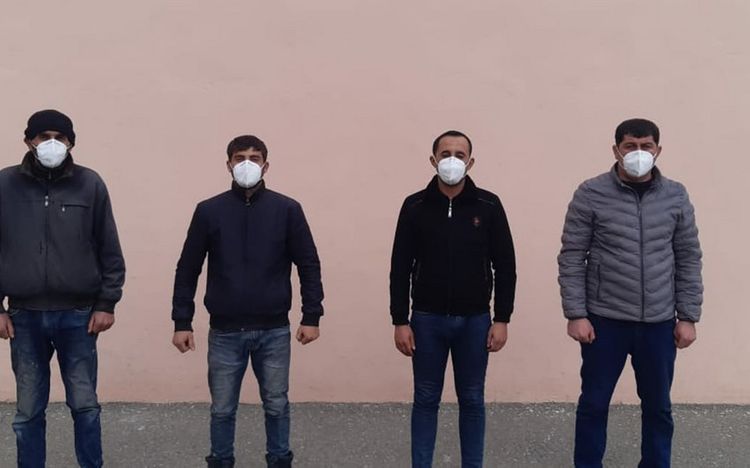 4 people attempting to cross liberated territories detained
