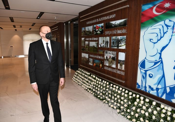 President Ilham Aliyev inaugurated new administrative building of Azerbaijan Caspian Sea Shipping Company