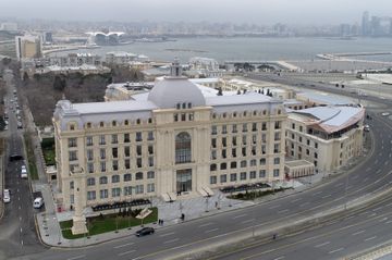 President Ilham Aliyev inaugurated new administrative building of Azerbaijan Caspian Sea Shipping Company