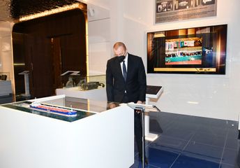 President Ilham Aliyev inaugurated new administrative building of Azerbaijan Caspian Sea Shipping Company