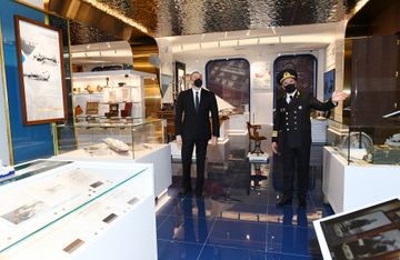 President Ilham Aliyev inaugurated new administrative building of Azerbaijan Caspian Sea Shipping Company