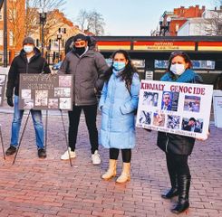 “Silent” protest held in Boston regarding Khojaly genocide