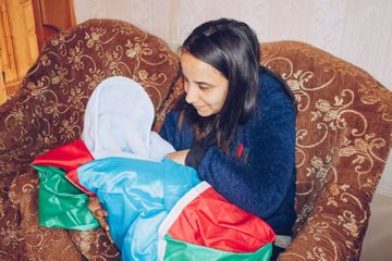 YASHAT to open account for one more martyr's newly-born baby