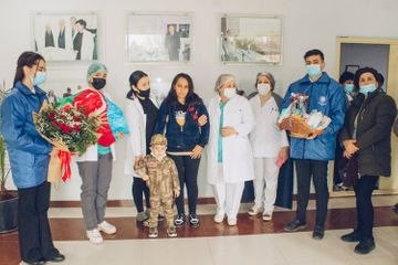 YASHAT to open account for one more martyr's newly-born baby