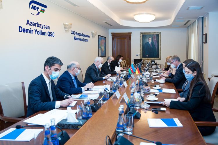 German companies can finance railway projects in Azerbaijan