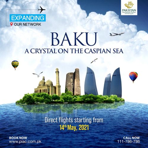 Pakistan International Airlines starts flights to Baku