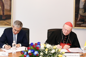 On the initiative of Mehriban Aliyeva, Heydar Aliyev Foundation contributes to protection of the world and religious heritage in Vatican 