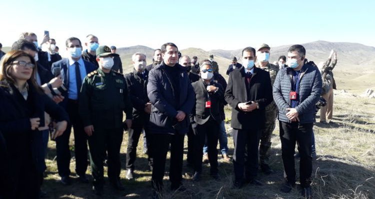 Visit of representatives of diplomatic corps to Azerbaijani territories, liberated from occupation, started