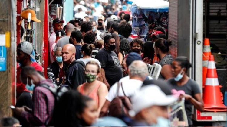 Brazil adds 75,495 new COVID cases, 1,800 deaths