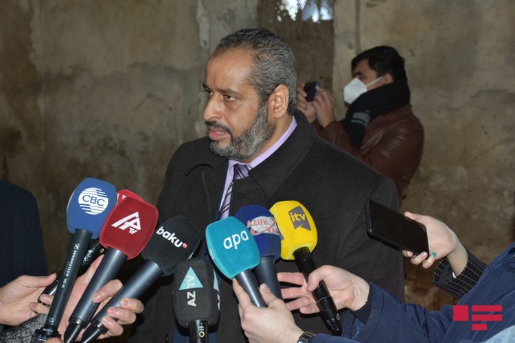 Ashraf Adam: "It is house of Allah, but Armenians kept animals here"