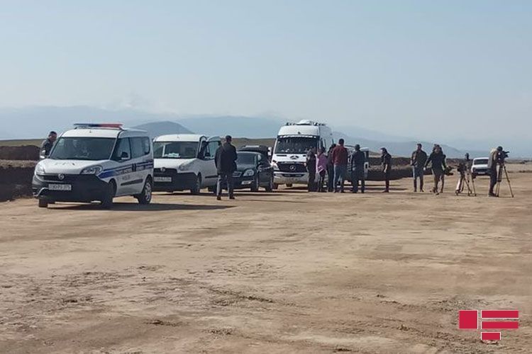 Excavation of foundation of Fuzuli airport building started