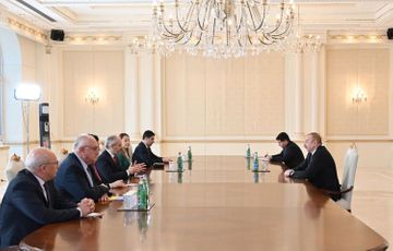 Azerbaijani President receives delegation of Turkish Grand National Assembly - UPDATED