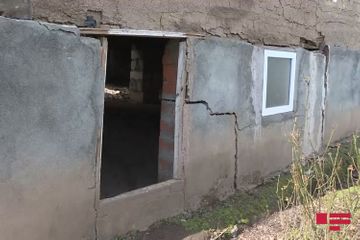 Landslide occurs in Astara, Azerbaijan