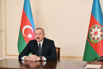 President Ilham Aliyev received in a video format Hungarian Minister of Foreign Affairs and Trade - UPDATED