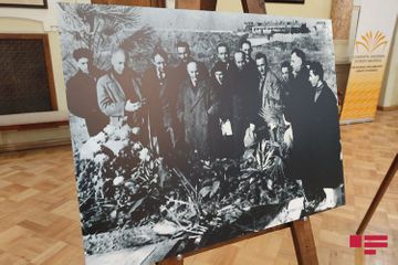 Exhibition held on occasion of commemoration day of Mirza Fatali Akhundov in Tbilisi