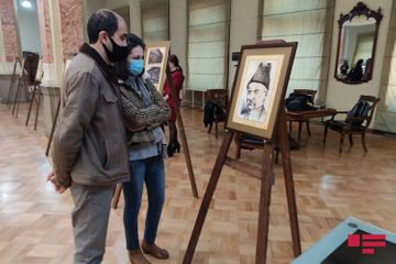 Exhibition held on occasion of commemoration day of Mirza Fatali Akhundov in Tbilisi