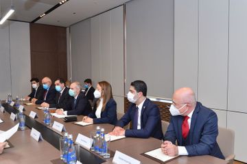 Foreign Minister Jeyhun Bayramov met with the delegation led by the Chairman of the Foreign Relations Commission of the Grand National Assembly of Turkey Akif Çağatay Kılıç