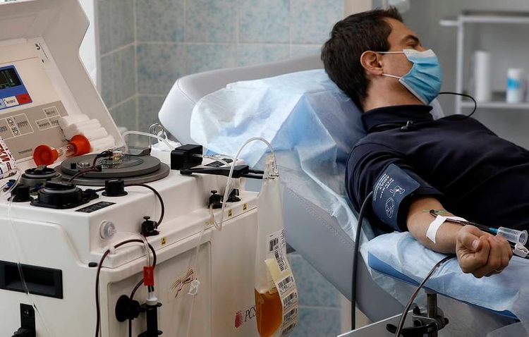 Over 10,000 COVID-19 patients in Moscow receive blood plasma with antibodies