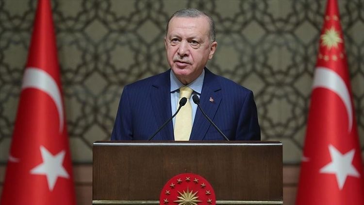 Turkey made history in health over past year: President