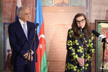 Exhibition, dedicated to 880th anniversary of Nizami, opened in Moscow - PHOTO
