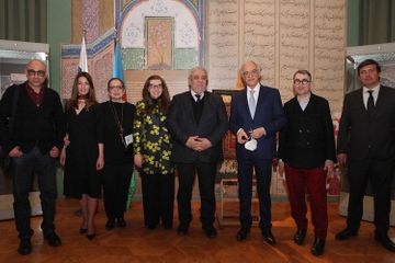 Exhibition, dedicated to 880th anniversary of Nizami, opened in Moscow - PHOTO