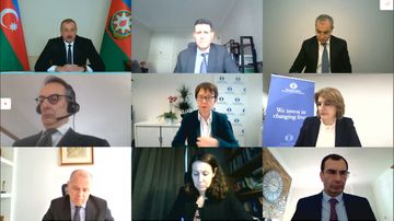 President Ilham Aliyev received in a video format new president of European Bank for Reconstruction and Development - UPDATED