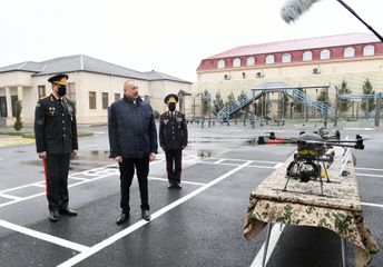 President, Commander-in-Chief Ilham Aliyev inaugurated newly-built military unit of Internal Troops of Ministry of Internal Affairs - UPDATED